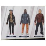NEW Doctor Who Friends Of The Thirteenth Doctor Collection Action Figure Set -Khan/Sinclair/O