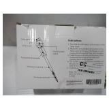 Dartwood Solar Pathway EC36 LED Lights - Outdoor Solar Lights for Your Yard, Pathway, Lawn, Patio, or Driveway (10 Pack, Black)