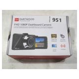 Dartwood Dash Cam with FHD 1080P, 3" LCD, 120° Wide Angle, WDR, Night Vision (NOT included SD card)