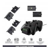 Wasserstein Xbox Wireless Controller Charging Station and Batteries (Xbox Series X, Xbox Series S, Xbox 1)