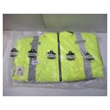 NEW Ergodyne GloWear 8377 Hi-Vis Winter Bomber Jacket - Type R, Class 3 LIME - XL