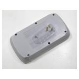 Monster Essentials Power Wall Tap Surge Protector, 6 Outlets + USB Ports White