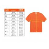 NEW Ergodyne GloWear 8089 Hi-Vis Short Sleeve T-Shirt -Non-Certified - Orange - Small