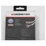 Monster HDMI Cable 4k Ultra HD with Ethernet - Corrosion-Resistant 24k Rose Gold Contacts and V-Grip Connection - 6 FT