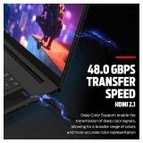 Monster 4Ft Ultra High-Speed Cobalt 2.1 HDMI Electronic Cable 48Gbps with eARC 8K at 60Hz for Superior Video Sound Quality for Playstation PS5, Xbox Series X, Roku, Television, Laptop, Monitor, PC