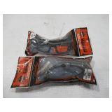 NEW 2 Pack of Ergodyne Skullerz ODIN Safety Glasses-Eye Protection Clear Lens Matte Gray Frame