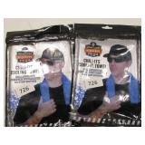 NEW 2 Pack of Ergodyne Chill-Its 6606FR FR Cooling Towel - BLUE