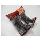 NEW 2 Pack of Ergodyne Skullerz LOKI Convertible Safety Spoggles w/ Strap -Black-Indoor/Outdoor Lens