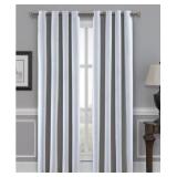 NEW MAJESTY VELVET TOTAL BLACKOUT CURTAIN PANEL PAIR - WHITE