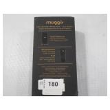 NEW Muggo 12 oz Self-Heating Coffee Mug, Black Portable with Leak-Proof Lid & 3-Hour Battery Life