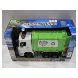 NEW Members Mark E230-003 Garbage Truck Working Lights and Sounds 1:20 Scale Green