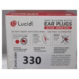 NEW Lucid Audio Silicone Ear Plugs 6 pk of 6 Ear Plugs (36 Pairs total)