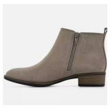 NEW White Mountain Ladies Ankle Boots Size 9 Taupe Suede