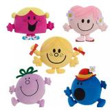 NEW Little Miss Pillow Plush (5-Pack) Dolls