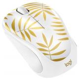 NEW Logitech M317C Wireless Mouse - White Floral