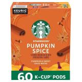 NEW 6 Pack of 10 Count Starbucks Pumpkin Spice K-Cups (60 Total) - BB 2-27-25