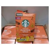 NEW 6 Pack of 10 Count Starbucks Pumpkin Spice K-Cups (60 Total) - BB 2-27-25