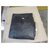 10′ x 29′ 5 oz. Black PE Tarp w/ Advertisement – Reused Billboard – 5 mil Lightweight Duty - A Grade