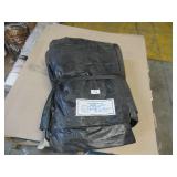 20′ x 60′ 5 oz. Black PE Tarp w/ Advertisement – Reused Billboard – 5 mil Lightweight Duty - A Grade