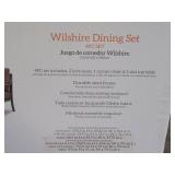 NEW Living Accents Wilshire Black Steel Deep Seating Sectional with Table Brown