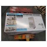 NEW Seville Classics UltraHD Storage Cabinet, 36" W x 18" D x 72" H - Granite