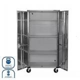 NEW Seville Classics UltraHD Storage Cabinet, 36" W x 18" D x 72" H - Granite