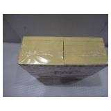 NEW Post-it Notes Super Sticky Pads, 3" x 3", Canary Yellow, 24 Pads, 2,160 Total Sheets