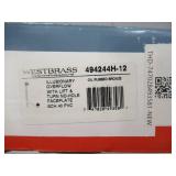 NEW Westbrass Illusionary Overflow 12" & 4" Sch. 40 PVC Bath Waste & Overflow W/ Lift & Turn Bath Drain in Oil Rubbed Bronze