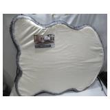 NEW Brentwood Originals, Faux Fur Memory Foam Pet Mat, 35" x 40" - Charcoal