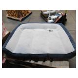 Kirkland Signature Rectangular Bolster 46" x 36" Pet Bed - Navy