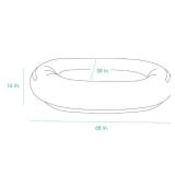 Canine Creations by Arlee Home & Pet Napper Ultimate Pet Bed - Gray