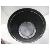 NEW 2 Pack of Southern Patio 10.39 in. H X 16 in. W Resin Bushel Planters Brown