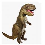 NEW Rubies Inflatable Dinosaur Costume For Adults, One Size Fits Most - Jurassic World T-Rex