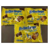 HI 4 - Butterfinger Fun Size Bars - Set of 3 Bags