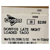 TX 5 - Box of 26 Doritos Late Night Loaded Taco Snack Packs