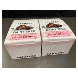 TROL - Sanders Dairy Free Dark Chocolate Sea Salt Caramels, 2 Packs