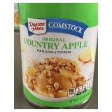 SD 5 - Set of 4 X 1.5lbs Cans Duncan Hines Original Country Apple Pie Filling & Topping