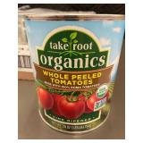 WY 3 - Pack of 6 Cans of Take Root Organics Whole Peeled Tomatoes