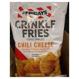 NE 1 - TGI Fridays 3.5 oz Crinkle Fries Corn Snacks Chili Cheese - Case of 6