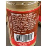 AZ 3 - Set of 6 Dynasty Chinese-Style Mustard Sauce 4 oz Jars