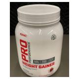 IN 3 - GNC Pro Performance Weight Gainer - Strawberries & Cream - 2.42 lb