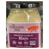 AZ 2 - The Foraging Fox Smoked Garlic Mayo - 6 Pack of 9.2 fl oz Jars
