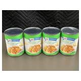 SD 5 - Set of 4 X 1.5lbs Cans Duncan Hines Original Country Apple Pie Filling & Topping