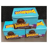 Set of 3 Dunkaroos Chocolate Cookies & Double Chocolate Frosting Boxes
