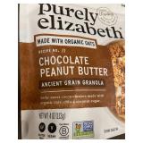 ID 3 - Set of 5 Purely Elizabeth Chocolate Peanut Butter Granola Packs
