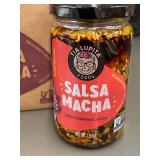 Tia Lupita Salsa Macha with Chilies, Cranberries, and Pepitas - 7.5 oz Jars