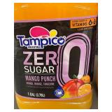 WY 4 - Tampico Zero Sugar Mango Punch 1 Gallon Pack of 2