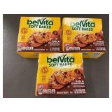 NC 1 - Set of 3 Belvita Soft Baked Oats & Chocolate Breakfast Biscuits Damaged boxes