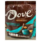 TROL - Dove Dark Chocolate Sea Salt Caramel Promises, 3 Packs
