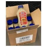 Case of 8 Kraft Smoky Hickory Bacon Flavored Aioli Bottles